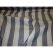 Dark Grey light Grey Striped Waterproof Outdoor Canvas fabric 60" 600 Denier wide per yard
