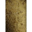 Gold BurnOut pebble Pattern Upholstery and Drapery fabric per yard