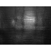 Crocodile Nile Black embossed Faux vinyl fake Leather upholstery fabric sold per yard 55" Wide