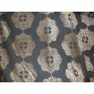 Wheat Burn Out Floral Velvet Upholstery and Drapery fabric per yard